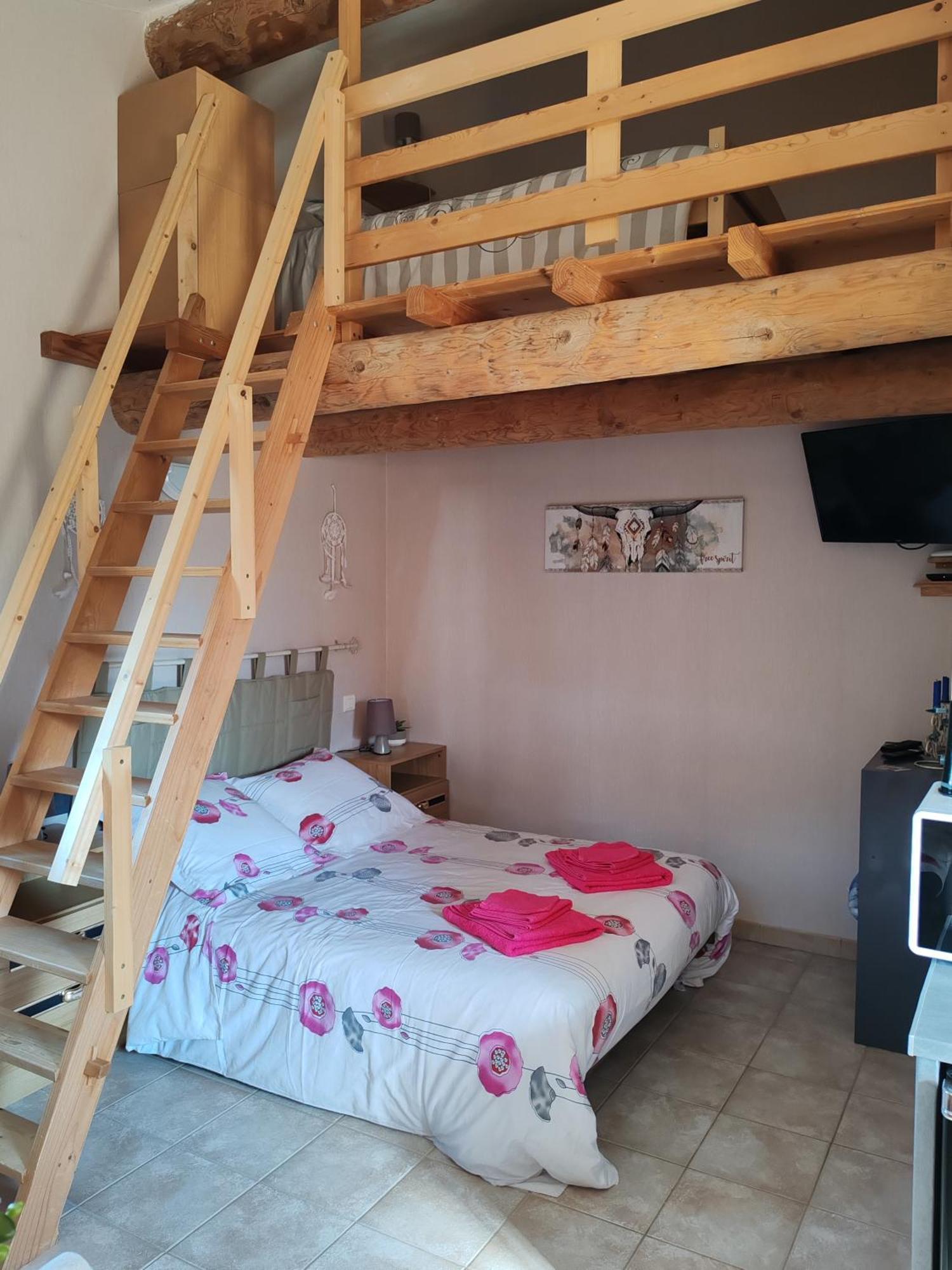 Studio Meuble Independant Chez L'Habitant Uchaux 외부 사진
